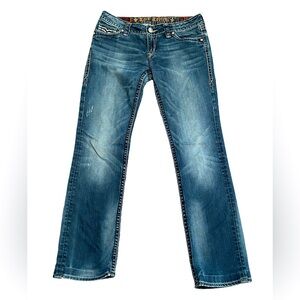 ROCK REVIVAL STRAIGHT LEG JEANS